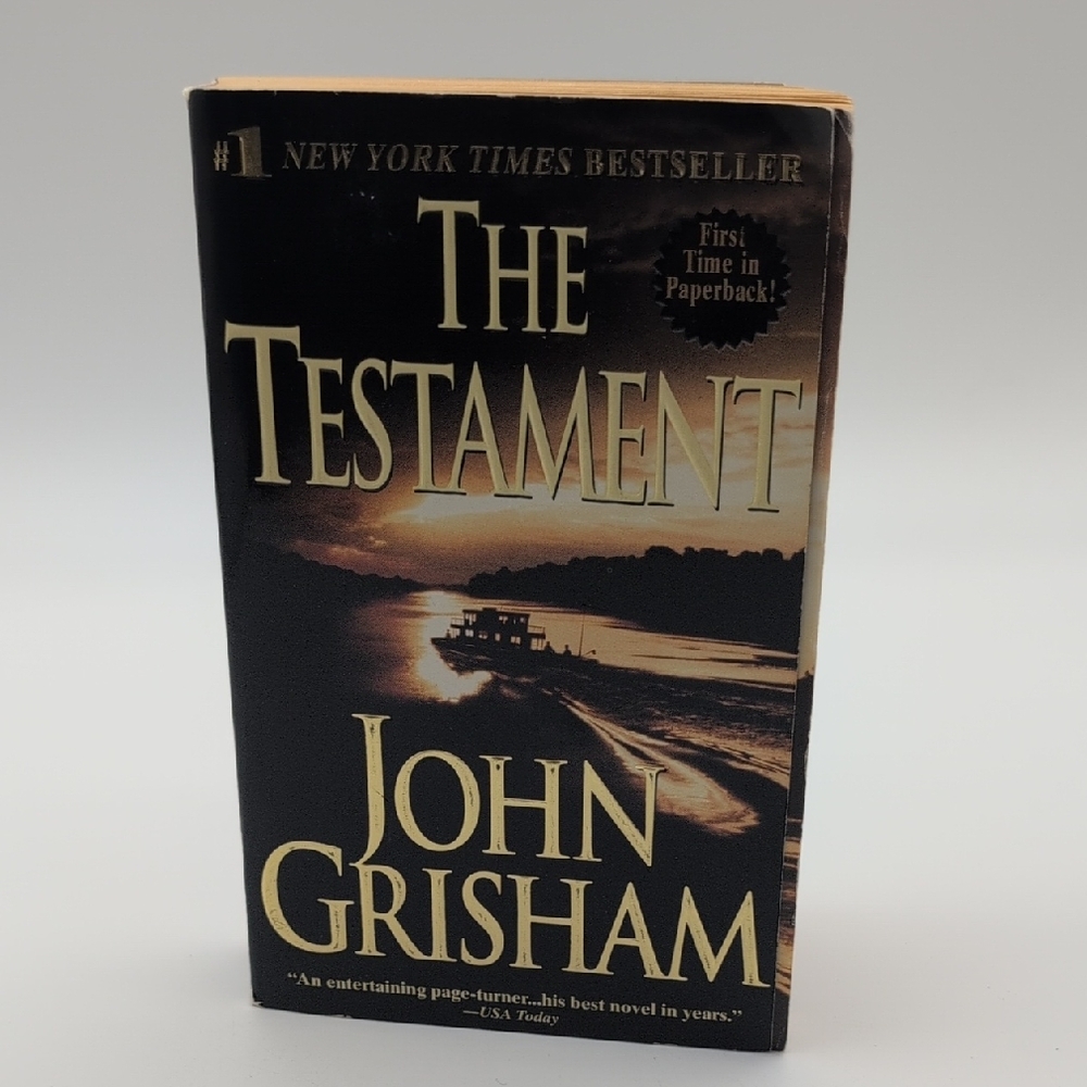 💵2/$10Bundle and Save💵The Testament by John Grisham Paperback